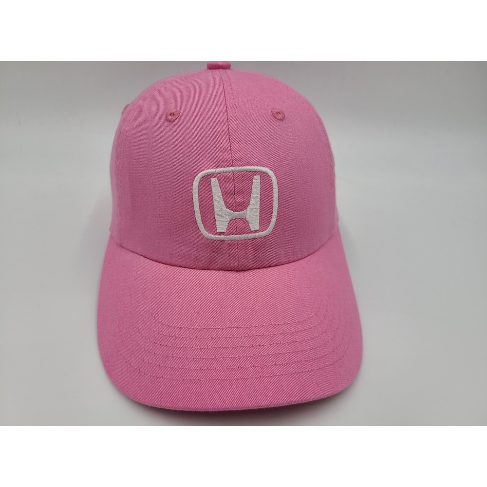 Women Honda Lithia Strapback Adjustable Hat Cap Dealer Dealership Baseball Pink